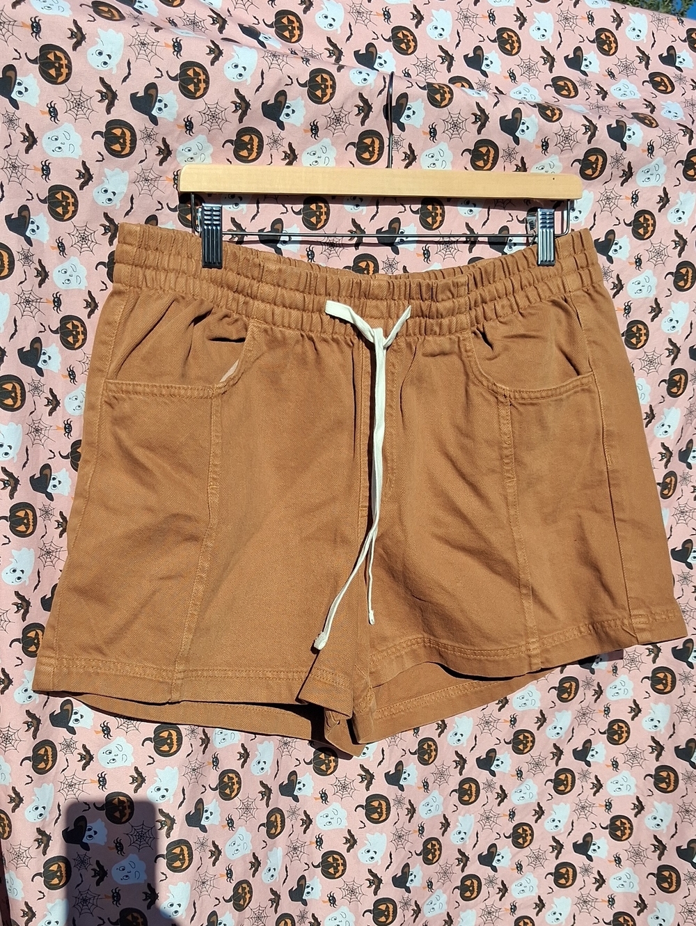 Universal Thread Women's Drawstring Tan Shorts
